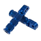 Passenger Bar Blue For Suzuki Gsxr 600 750 06-19 Rear Sport Foot Peg Stand Set New. Price: $24.74.