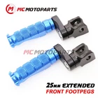 For Yamaha MT-03 2016-2022 25MM Lowering Rider Front Cnc Billet Foot Pegs New. Price: $72.42.