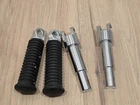 Harley-davidson Rod Vrsca Chrome Footpeg Mounting H-d 50809-02 Used. Price: $119.99.