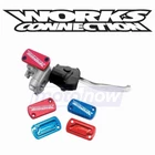 Works Connection Anodized Billet Aluminum Front Brake Reservoir Cover For La New. Price: $36.85.