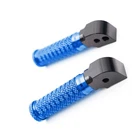Blue Cnc Anti Slip Rear Footpegs M-grip For Triumph Speed Triple 900 97 98 New. Price: $60.48.