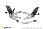 Lightech Rear Footboards Version Adjustable Carbon/silver Ducati Panigale V4 Nuovo. Price: $1114.43.