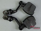 Genuine Harley Davidson Mini Footboard Pegs + Long Angled Mounts 1/4" Used. Price: $120.00.