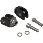 Ciro Footrest Adapters Black Motorcycle Street Bike 60018 1620-2058 New. Price: $49.99.