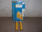 Gold Anodized Rear Passenger Slash-cut Foot Pegs For Suzuki Sportbikes New. Price: $24.95.