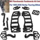 For Harley Mx Floorboard Footboards Shift Lever Touring Street Electra Glide 93+ New. Price: $176.39.