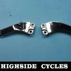 1174 07 Harley-davidson Dyna Chrome Passenger Rest Footboard Bracket Used. Price: $70.00.