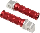 Emgo Anodized-aluminum Footpegs Red Rear 50-11252 New. Price: $26.70.