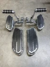 Harley Cvo Softail Rider Passenger Rumble Chrome Floorboard Set Nice Touring Used. Price: $478.99.