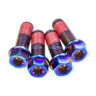 4X Neo Titanium Rear Pegs Footrest Bolts Screws For Bmw S1000RR 2008-18 New. Price: $34.06.