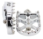 Harley Davidson Dyna Chrome Footpegs Mx Style By Flo Motorsports New. Price: $169.95.