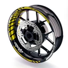 Yellow Stripes Wheels Sticker Rim For Yamaha FZ10 MT-10 18 19 20 21 New. Price: $33.22.