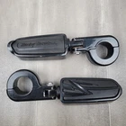 Harley Genuine Tribal Foot Pegs & Billet Engine Guard Clamps Black 51376-09 Oem Used. Price: $59.96.