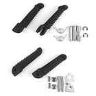 For Yamaha R1 98-14 99-12 R6S Front & Rear Pegs Footrest Black Lh+rh New. Price: $35.85.