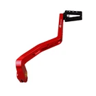 Red Brake Shift Lever Footpeg With Mid Control For Harley Dyna Low Rider Fxdls New. Price: $99.95.