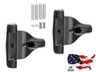 Black Harley Passenger Footboard Supports Softail Heritage Classic 50501114 Slim New. Price: $129.99.