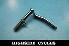 968 92 Harley-davidson Dyna Chrome Left Rear Rest Footboard Upright Bracket Used. Price: $100.00.