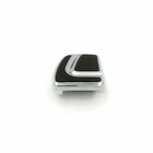Chrome Small Airflow Brake Pedal Pad For Harley Springer Softail New. Price: $18.03.