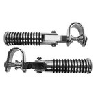 Emgo 50-73202 O-ring Foot Pegs 1-1/8" Clamp New. Price: $29.62.