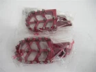 Jfg Racing 11140236 , Foot Pegs W/spring & Teeth Red (1 Pair) New. Price: $26.00.
