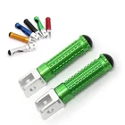 Green Billet Front Footpegs Mpro For Kawasaki Ninja 300R 13 14 15 16 17 New. Price: $50.56.