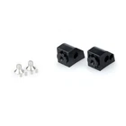 Puig Adjustable Passenger Footrest Adaptors For Honda Crossrunner 17-23 Black New. Price: $47.63.