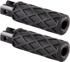 Arlen Ness 400-051 Diamond Foot Pegs Black Fxst Softail Standard 107 New. Price: $109.95.