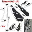 Footboards Floorboards For Harley Touring Road King Electra Glide 2014-2026 New. Price: $286.99.
