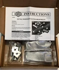 Oem Harley Davidson Left Right Softail Passenger Footpeg Supports P/n 50500769 New. Price: $130.00.