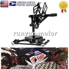 For Yamaha Yzf R1 2007-2008 K7 K8 Adjust Cnc Rearset Footpegs Footrest Pedals Gp New. Price: $115.99.