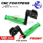 40MM Adjustable Green Rider Foot Pegs Shinobi For Hypermotard 821 Sp/strada 15 New. Price: $70.30.