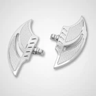 Chromed Blade Passenger Floorboard Male Mount Pegs For Harley Universal Touring New. Price: $46.11.