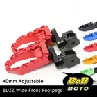 Buzz Rider Foot Pegs 40MM Extend For Honda Ntv 650 88 89 90 91 92 New. Price: $68.16.