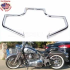 Engine Guard Crash Bar Highway For Harley Heritage Flst Softail Fat Boy Chrome New. Price: $109.95.