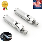 8MM Universal Foldable Cnc Rearset Footrests Pedal Silver New. Price: $21.48.