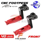 40MM Adjustable Red Rider Foot Pegs Shinobi For Gsf 600 Bandit 01 02 03 04 New. Price: $70.30.