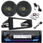 Jvc Marine Receiver, 2X 6.5" 300W Speakers, Amp Kit, Harley Install Accessories New. Price: $337.49.