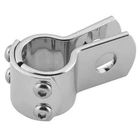 Biker's Choice 482567 Chrome 1/4 In. Three Piece Clamps New. Price: $43.71.