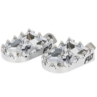 Flo Motorsports Style Footpeg Set Chrome 2X3.125" FPEG-800CR New. Price: $184.46.