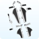 Chrome Defiance Floorboards Shifter Lever Highway Peg For Harley Touring Softail New. Price: $286.23.