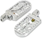 Joker Machine Adjustable Serrated Billet Footpegs 4 1/2" Raw Aluminum 08-56-3 New. Price: $167.15.