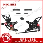 Adjustable Rearsets For Kawasaki Ninja ZX6R ZX636 2007 2008 Foot Pegs New. Price: $141.23.