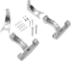 Drag Specialties Chrome Passenger Floorboard Mounts For 2000-2017 Harley Softail New. Price: $333.85.
