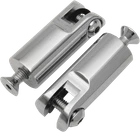 Accutronix FPMT200-C Front Foot Peg Mounts Silver 3/8-16 New. Price: $92.58.