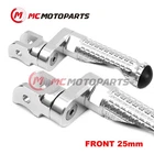 For Kawasaki ZR7S 98-03 02 01 00 99 Mpro 25MM Extended Silver Front Foot Pegs New. Price: $56.69.