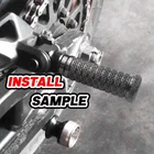 Pole Black Front Foot Pegs For 650 Bandit 07-11 12 13 14 15 New. Price: $62.44.