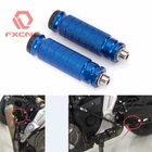 Cnc Long Motorcycle Modified Front Footrests Footpeg Pegs Pedals Parts New. Price: $18.41.