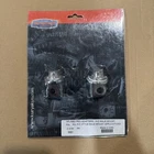 Kuryakyn 8881 Chrome Splined Foot Peg Adapters For Harley Male Mount Use New Nib. Price: $49.99.