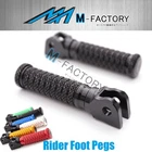 Black M-grip Rider Front Foot Pegs For Honda CBF500 04-10 09 08 07 06 05 New. Price: $57.72.