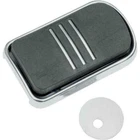Drag Specialties 1611-0032 Chrome Streamline Brake Pedal Pad Harley New. Price: $64.61.